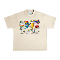 Sandshell pride lgbtq wine cups and glasses Urban Heavy Tee - texasbilliewilder
