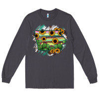 Smoke Iowa State Map Long Sleeve Tee - RanaPortraitStore