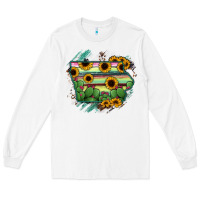 White Iowa State Map Long Sleeve Tee - RanaPortraitStore