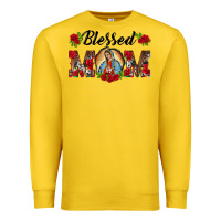 Lemon blessed mom lady of guadalupe Premium Sweatshirt - BarkalooDesign