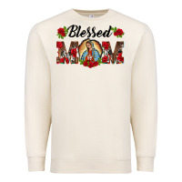 Sandshell blessed mom lady of guadalupe Premium Sweatshirt - BarkalooDesign