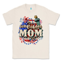 Natural American Mom 4th of July Classic Tee - CowGirlArtShop