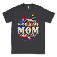 Smoke American Mom 4th of July Classic Tee - CowGirlArtShop