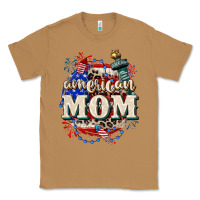 Toasted Coconut American Mom 4th of July Classic Tee - CowGirlArtShop