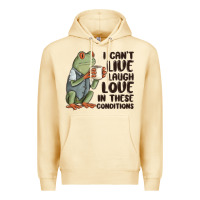 Pina Colada i cant live laugh love in these conditions Premium Hoodie - MaliasSmallBusiness