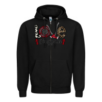 Black love firefighter Zipper Hoodie - CowhideDigitalArt