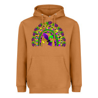 Meerkat mardi gras rainbow Heavyweight Hoodie - AdoDesignShop