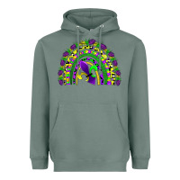 Sage mardi gras rainbow Heavyweight Hoodie - AdoDesignShop