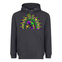 Smoke mardi gras rainbow Heavyweight Hoodie - AdoDesignShop
