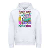 White rolling into fourth grade Urban Hoodie - BundleAndBundleShop