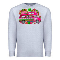 Heather Grey valentines day tacos truck Premium Sweatshirt - NancyCooperArtShop