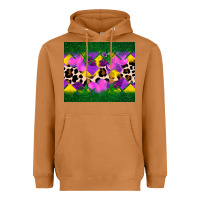 Meerkat mardi gras Leopard and heart Heavyweight Hoodie - AdoDesignShop