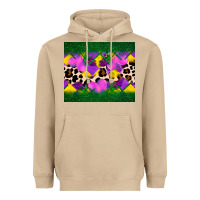 Mushroom mardi gras Leopard and heart Heavyweight Hoodie - AdoDesignShop