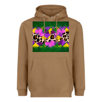 Toasted Coconut mardi gras Leopard and heart Heavyweight Hoodie - AdoDesignShop