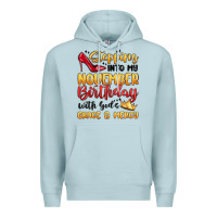 Blue Mist stepping into my november birthday Premium Hoodie - MaliasSmallBusiness