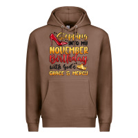 Chestnut stepping into my november birthday Premium Hoodie - MaliasSmallBusiness