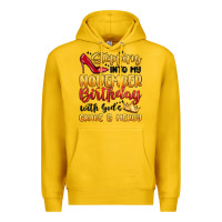 Lemon stepping into my november birthday Premium Hoodie - MaliasSmallBusiness