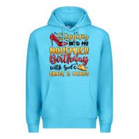 Ocean Blue stepping into my november birthday Premium Hoodie - MaliasSmallBusiness