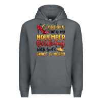 Rock stepping into my november birthday Premium Hoodie - MaliasSmallBusiness