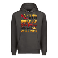 Smoke stepping into my november birthday Premium Hoodie - MaliasSmallBusiness