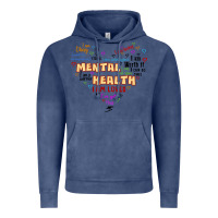 Vintage Denim mental health matters Vintage Hoodie - JahusDesignShop
