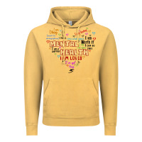 Vintage Mustard mental health matters Vintage Hoodie - JahusDesignShop