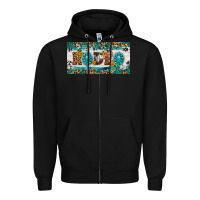 Black rodeo license plate Zipper Hoodie - HRA Design Shop