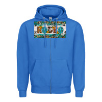 True Royal rodeo license plate Zipper Hoodie - HRA Design Shop