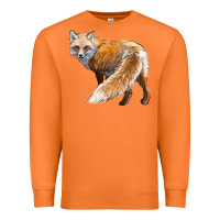 Carrot Red Fox Premium Sweatshirt - LillyAllenDesigns