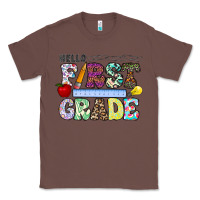 Chestnut hellofirstgrade Classic Tee - CowhideDigitalArt