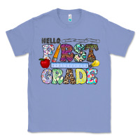 Colony Blue hellofirstgrade Classic Tee - CowhideDigitalArt