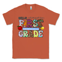 Copper hellofirstgrade Classic Tee - CowhideDigitalArt