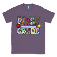 Lavender hellofirstgrade Classic Tee - CowhideDigitalArt