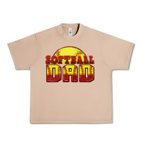 Burro softball dad Urban Heavy Tee - Zillion Design Studio