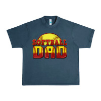 Midnight Navy softball dad Urban Heavy Tee - Zillion Design Studio