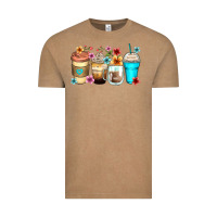 Vintage Coffee flowers with coffee Vintage Tee - Zillion Design Studio