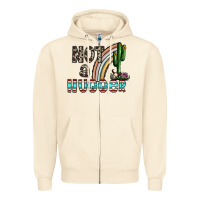 Sandshell not a hugger Zipper Hoodie - CowhideDigitalArt