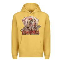 Antique Gold long live cowgirls cards Premium Hoodie - NancyCooperArtShop