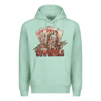 Seafoam long live cowgirls cards Premium Hoodie - NancyCooperArtShop