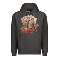 Smoke long live cowgirls cards Premium Hoodie - NancyCooperArtShop