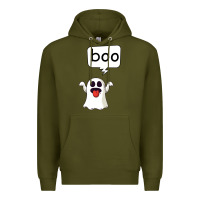 Army Green Boo Premium Hoodie - Bettercallsaul