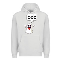 Dove Grey Boo Premium Hoodie - Bettercallsaul