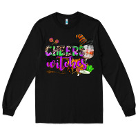 Black cheers witches Long Sleeve Tee - AdoDesignShop