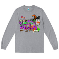 Heather Grey cheers witches Long Sleeve Tee - AdoDesignShop