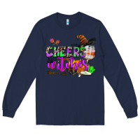 Navy cheers witches Long Sleeve Tee - AdoDesignShop