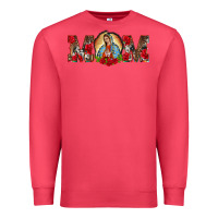Cardinal mom lady of guadalupe Premium Sweatshirt - BarkalooDesign