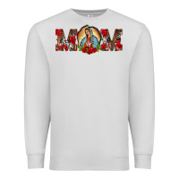Dove Grey mom lady of guadalupe Premium Sweatshirt - BarkalooDesign