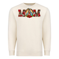 Sandshell mom lady of guadalupe Premium Sweatshirt - BarkalooDesign