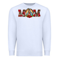 White mom lady of guadalupe Premium Sweatshirt - BarkalooDesign
