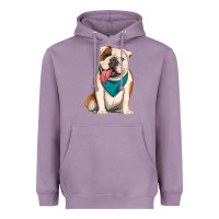 Lavender english bulldog Heavyweight Hoodie - Artiststas